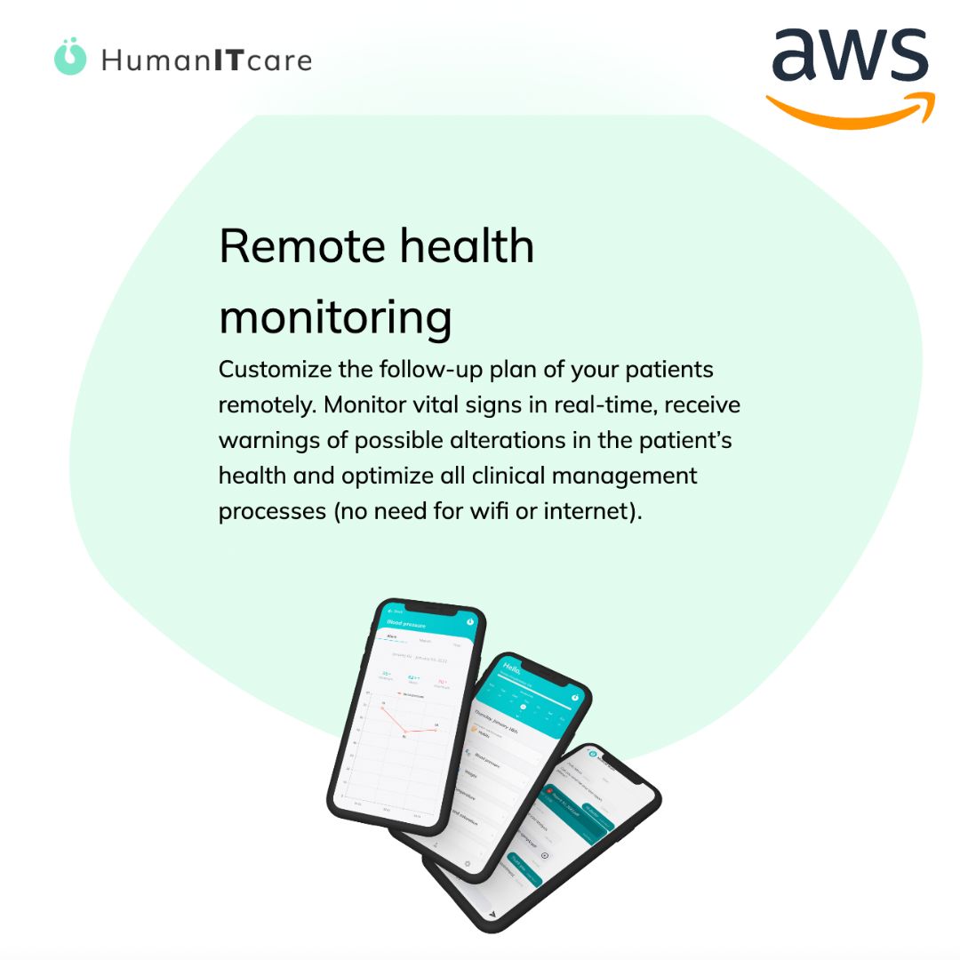 BCNHealthHub's tweet photo. 👏 BHH member @humanitcare has been featured as an example of a company operating with advanced cloud computing in the Spanish region by @Werner, CTO and VP of BHH member @awscloud. Read more about it here: 👉  https://t.co/JlLEb6DiK2 https://t.co/0YTMr3jGd0