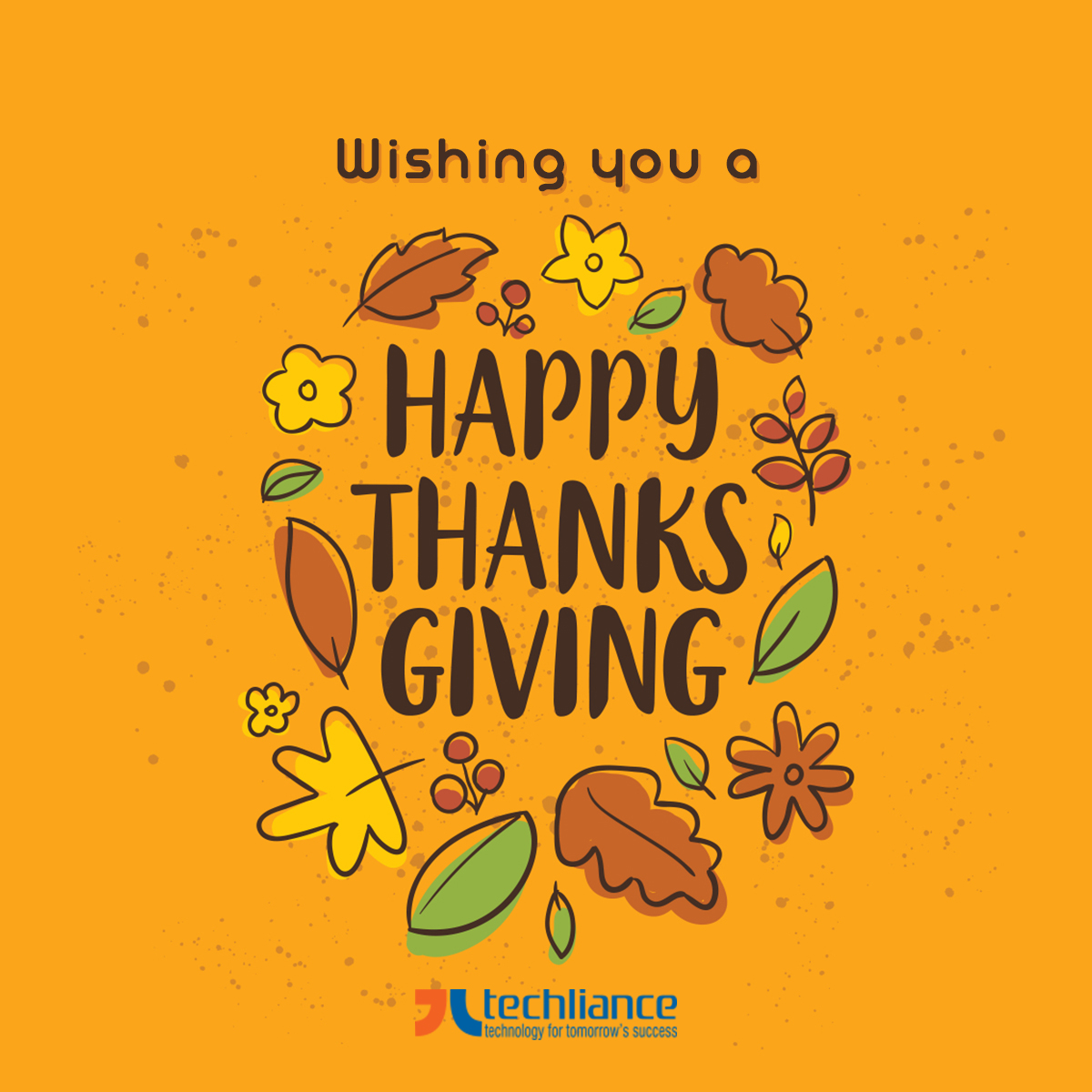 Techliance (@techliance) on Twitter photo The thankful receiver bears a plentiful harvest. — William Blake
We at <a href="/Techliance/">Techliance</a> wish a splendid thanksgiving to all folks out there.
#Thanksgiving #grateful #Thanks The thankful receiver bears a plentiful harvest. — William Blake
We at <a href="/Techliance/">Techliance</a> wish a splendid thanksgiving to all folks out there.
#Thanksgiving #grateful #Thanks