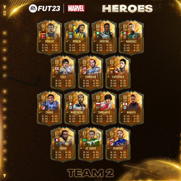 KUSH23TV_'s tweet photo. Who needs some FIFA Points for the Hero pack then? 🤔🚨 #FIFA23 

Simply like, retweet and follow ✅ https://t.co/KFGUbeTXJh