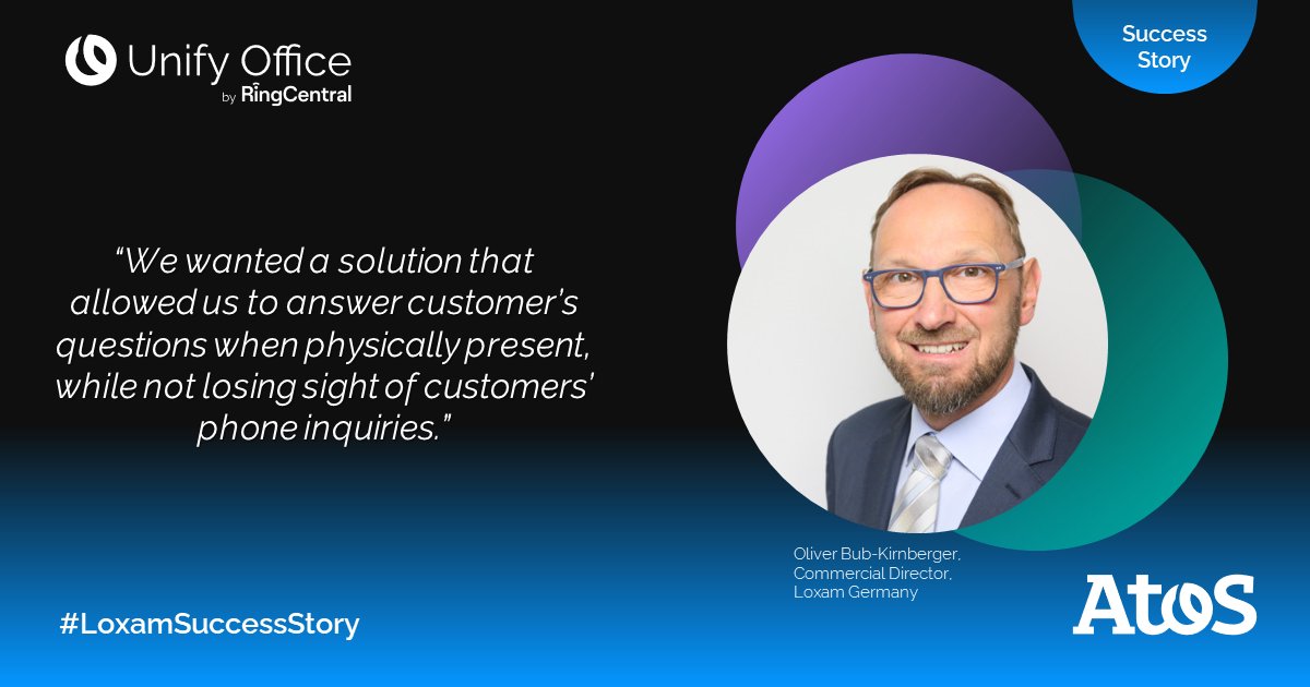 With Unify Office by RingCentral if employees in the nearest rental station weren’t available, the phones will ring in the other stations. If the entire team were speaking to customers, the calls go to the Service Center.

#SuccessStory #LoxamSuccessStory #UnifyOffice