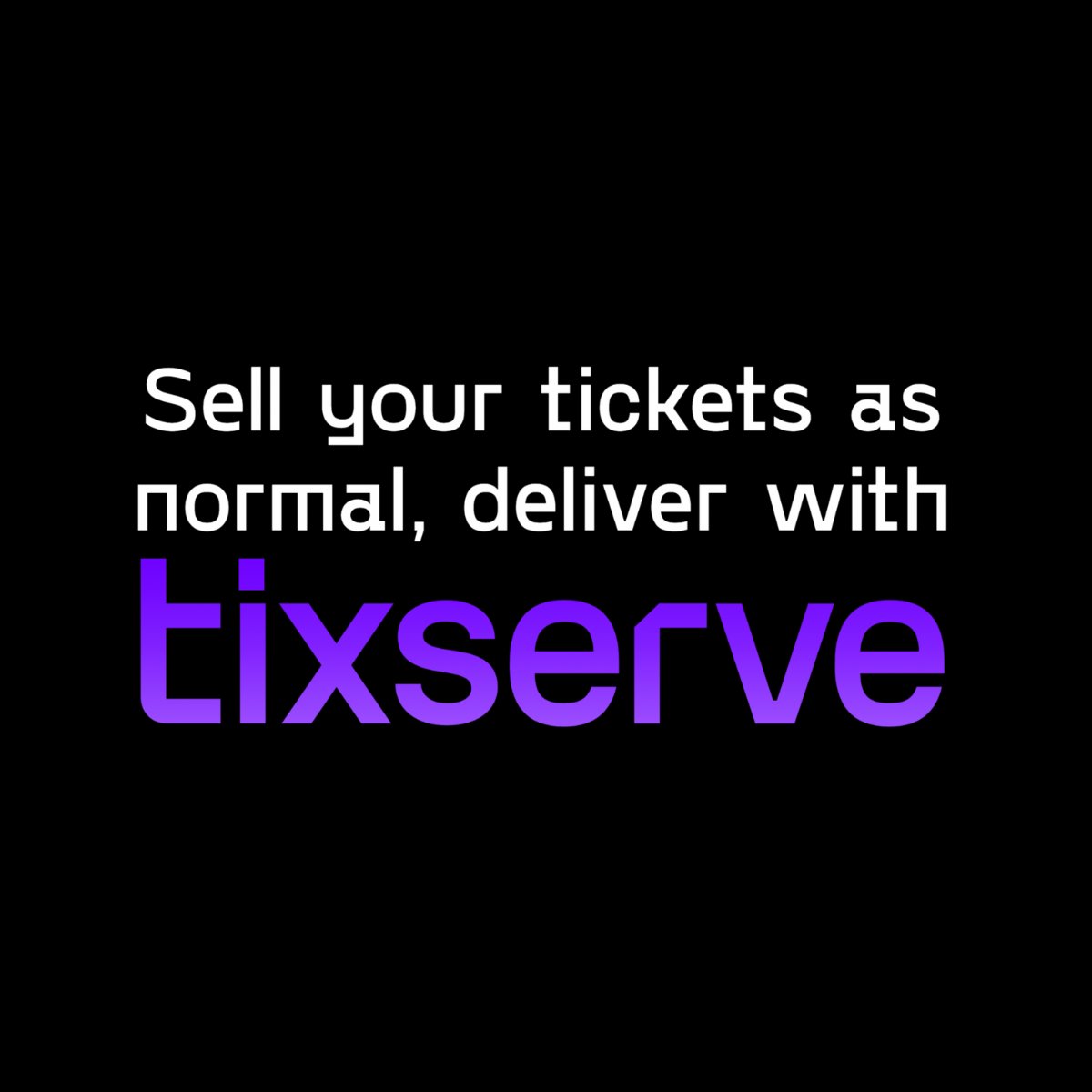Get direct access to your customers, ramp up fan engagement, and streamline ticket delivery.

Let us take care of your digital ticket fulfilment.

#poweredbytixserve #digitaltickets #ticketing #fanengagement #liveevents #eventprofs