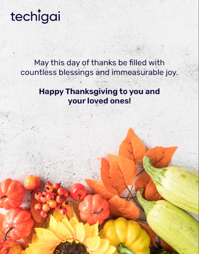 Techigai_io's tweet image. Wishing you all a happy holiday with friends and family!

#thanksgiving2022 #holidayseason #gratitude