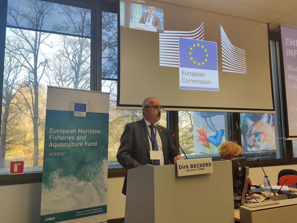 🔴 Speaking NOW at #EMFAF info day about the recent opening of 2⃣ new calls for proposals.

€ 15.1 million are available for proposals on #BlueCareers and Regional Flagships projects in #EUSeaBasins

Apply by 31 January 2023 👇europa.eu/!Gqycw3