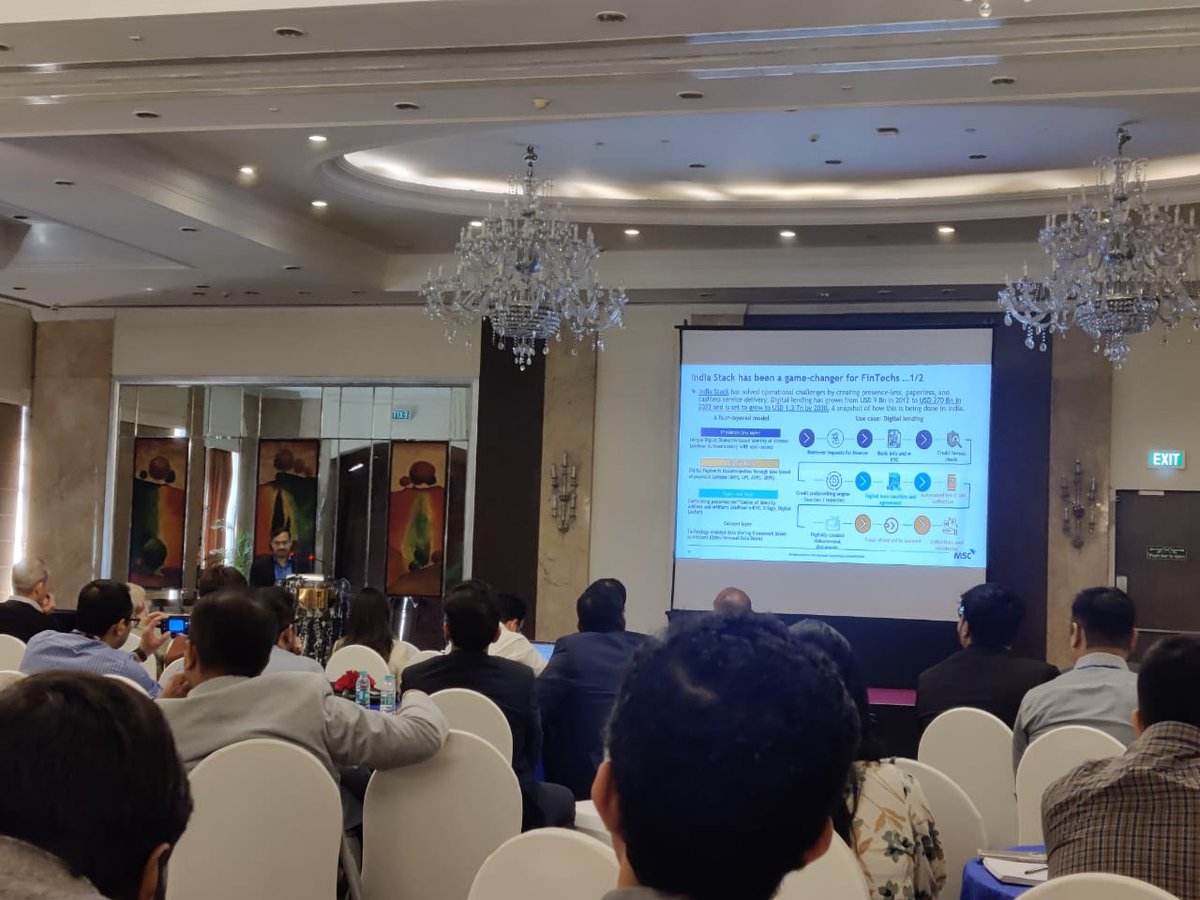 MicroSave's tweet photo. "India stack has been a game changer for India. It has played a catalytic role for Indian #FinTechs" Anil Gupta (@akay_in), Partner @MicroSave at @Rabobank conference on Data and FI for #Agriculture Financial Inclusion in New Delhi. https://t.co/hkwImbj1oA