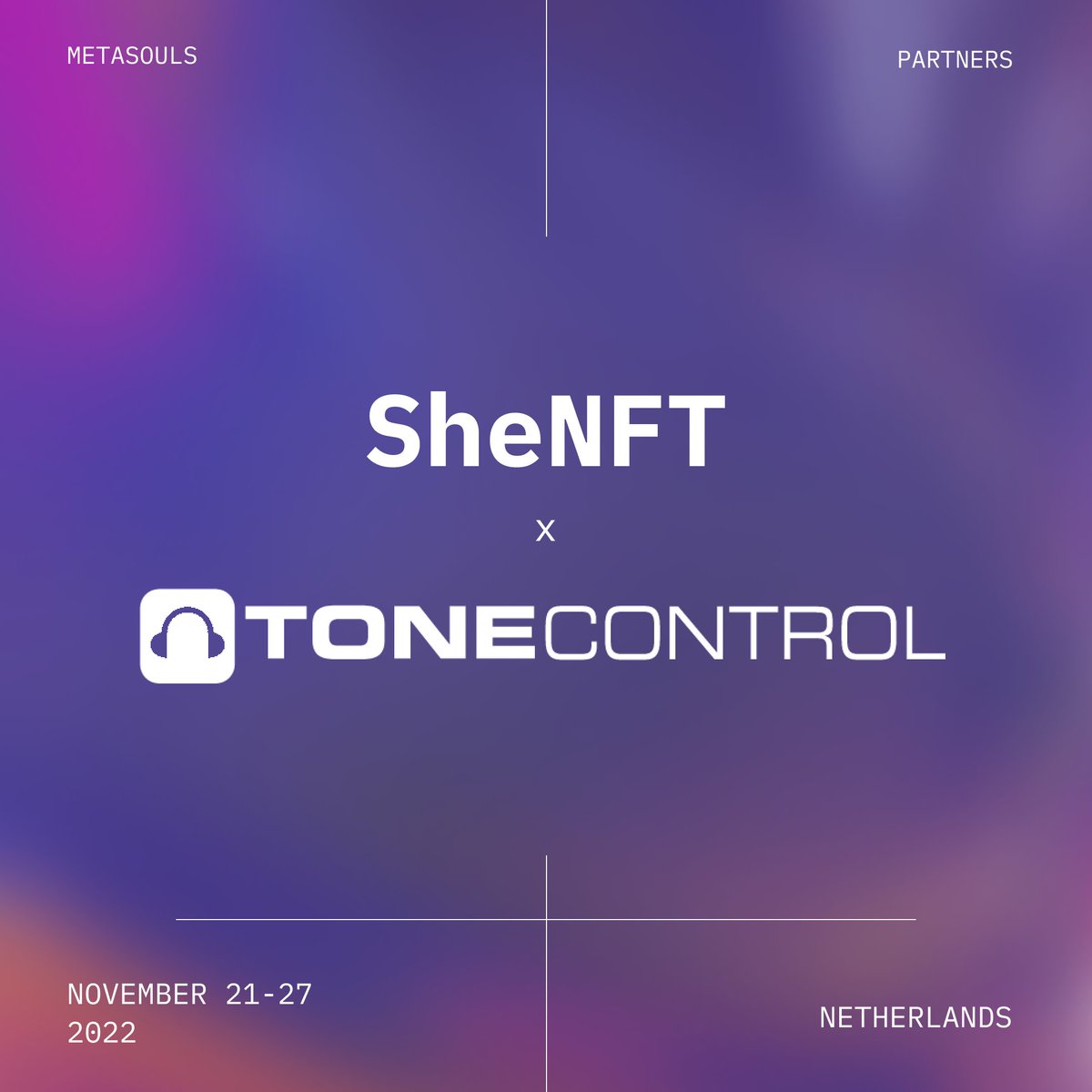 metasoulsco's tweet photo. Meet another SheNFT Partner: @tonecontrol! They have been empowering DJ’s and producers with the best equipment for almost 20 years now, as they will accompany our networking hour with awesome music! Read more on their NFT collection 🧵 

2 days left! 
🔗https://t.co/CKEfJYQAEj https://t.co/IfF2llJ9mv