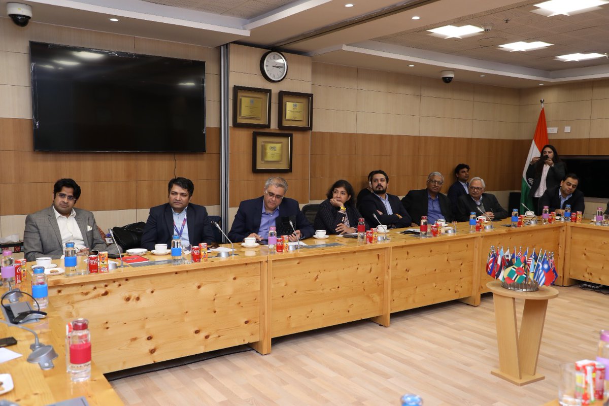 investindia's tweet photo. .@investindia organised an interactive session with the India Infrastructure Forum, attended by CEOs & senior management of 30+ companies such as Maersk, GR Infraprojects, SYSTRA, & SBI Capital Markets.
#InvestInIndia #IndiaInfrastructureForum #Infrastructure https://t.co/wN6xukSs5H