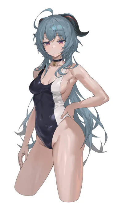競泳水着甘雨#原神 