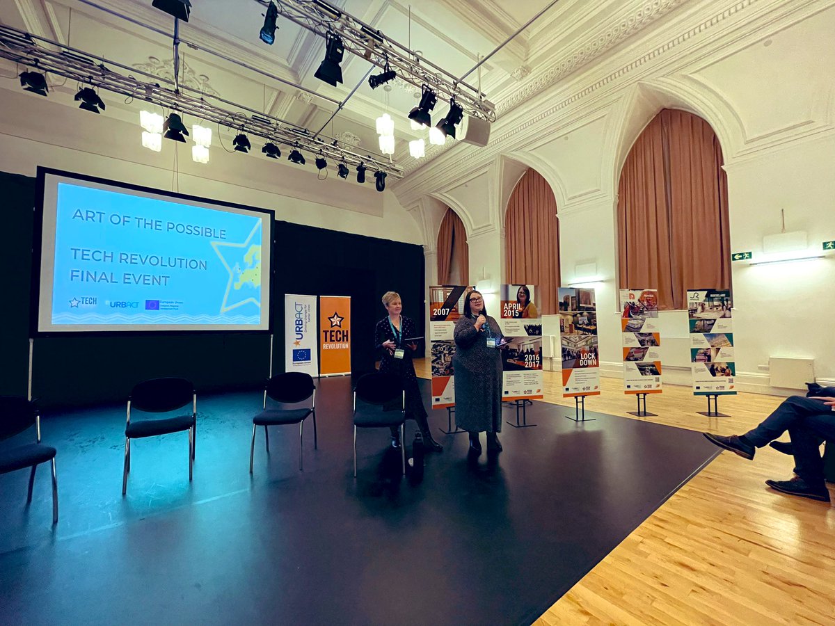 We’re kicking off our Final #TechRevolution Network Event! 
We have many partners here at the Civic in Barnsley. We’ll be reflecting on the brilliant work we’ve all achieved in the past decade or so.