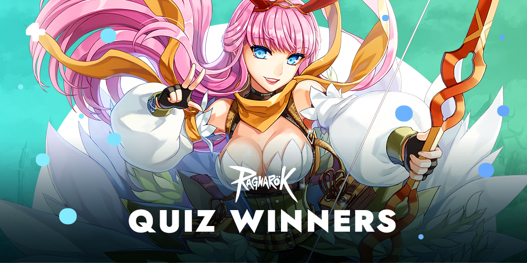 Here are the winners of this week’s quiz. 10 Freyr Treasures for the winners were already sent! You have three days to receive them.

XMelodyX
Seena
Ylvie
Livana
Tisea
PouletFrit
Masao
BloodyTears
Nica
Maiwa

Have a great game!