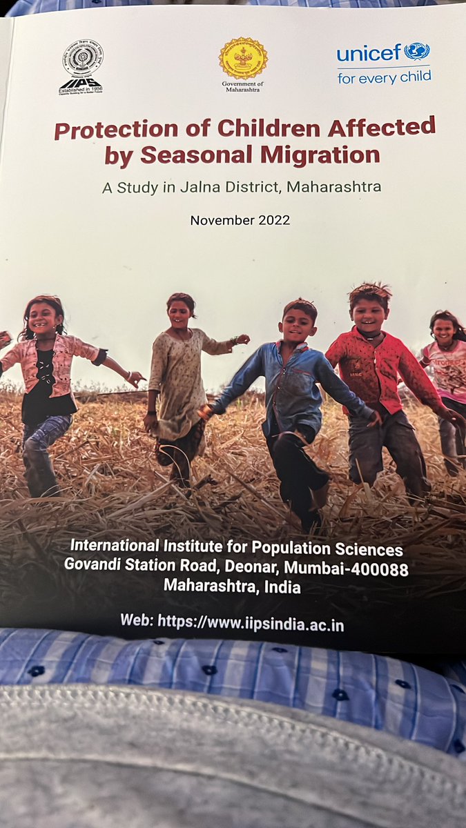 It is finally out! Happy to share a unique study on impact of seasonal migration on children, pregnant and lactating mothers from Jalna Maharashtra. The findings are amazing insights for public policy. @UNICEFIndia @thePHFI @MittalInstitute @IndiaTakemi