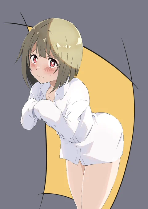 彼シャツかすみん #虹ヶ咲 