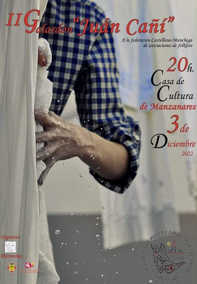 Mdefallamanza's tweet photo. Ya está aquí! Os presentamos el cartel anunciador de la gala de entrega del Galardón Nacional de folclore "Juan Cañí". https://t.co/6OJoX2NTJy