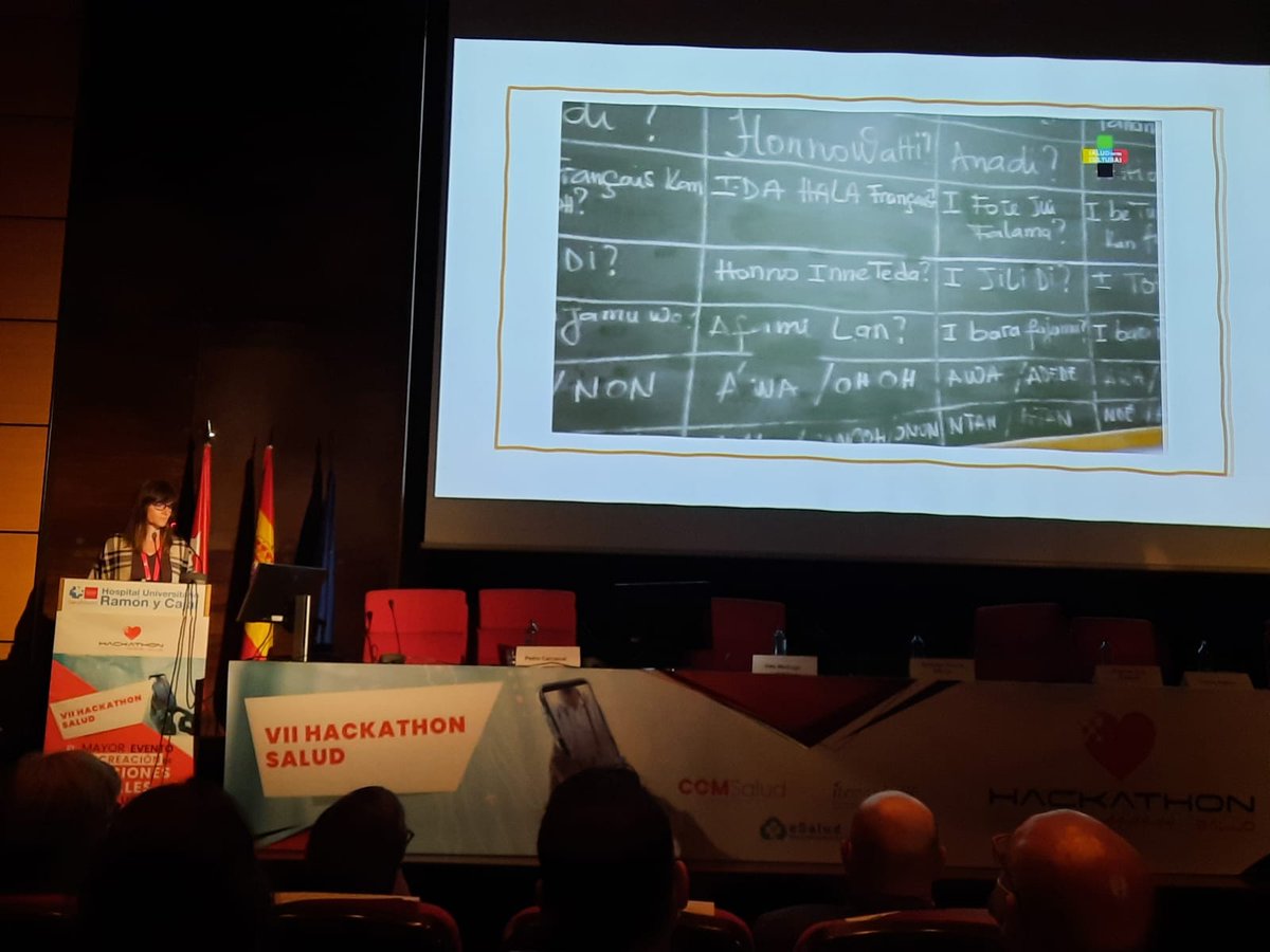 Salud_Culturas's tweet photo. #HackatonSalud equipo @Salud_Culturas + @infecciosasryc @Bego_monge #e-saludentreculturas como proyecto de mejora en el seguimiento y en la atención a personas con barreras lingüísticas o culturales @Clara_Crespillo @comsalud @Itemas @EITHealth https://t.co/O4aaiuQlVS
