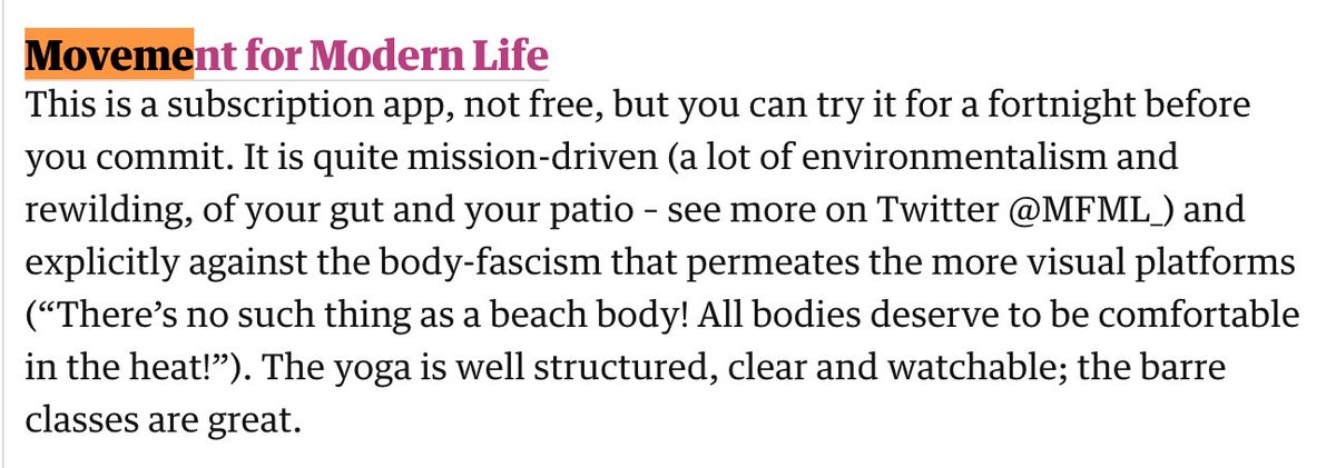 Whee we're in the <a href="/guardian/">The Guardian</a> today! Thanks <a href="/zoesqwilliams/">@zoesqwilliams.bsky.social</a> 
Now seems like a great time to say that we've got a lovely offer on until the end of the month
movementformodernlife.com/sale
