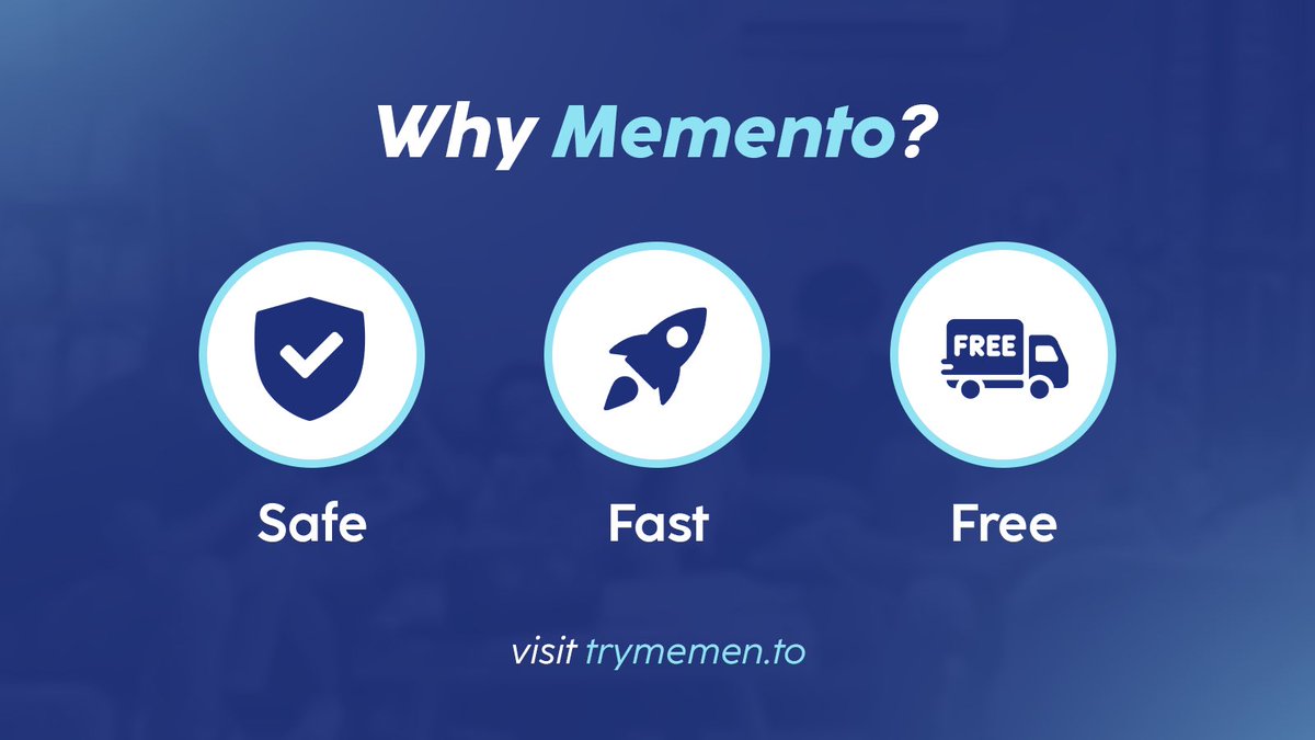 Why #Memento?