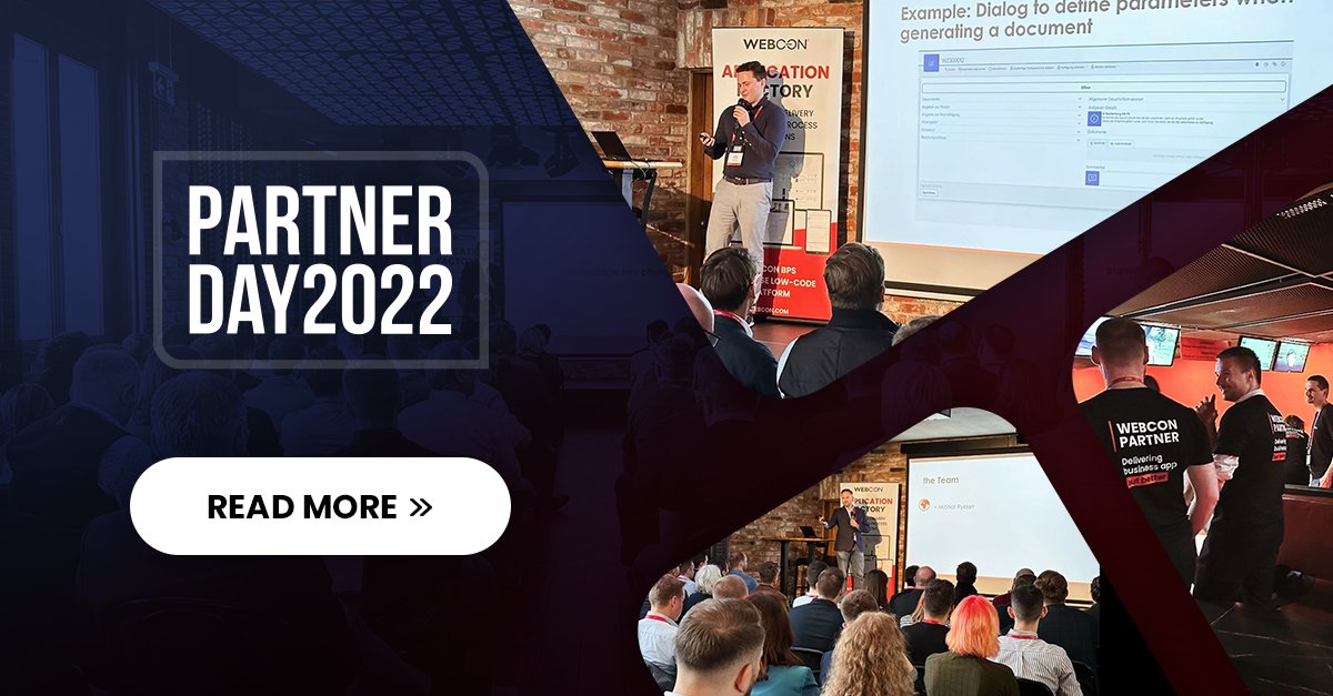When we say our Partners community feels like family, we mean it! 🎉

Read more about #PARTNERDAY2022 👉webcon.com/news/partner-d…