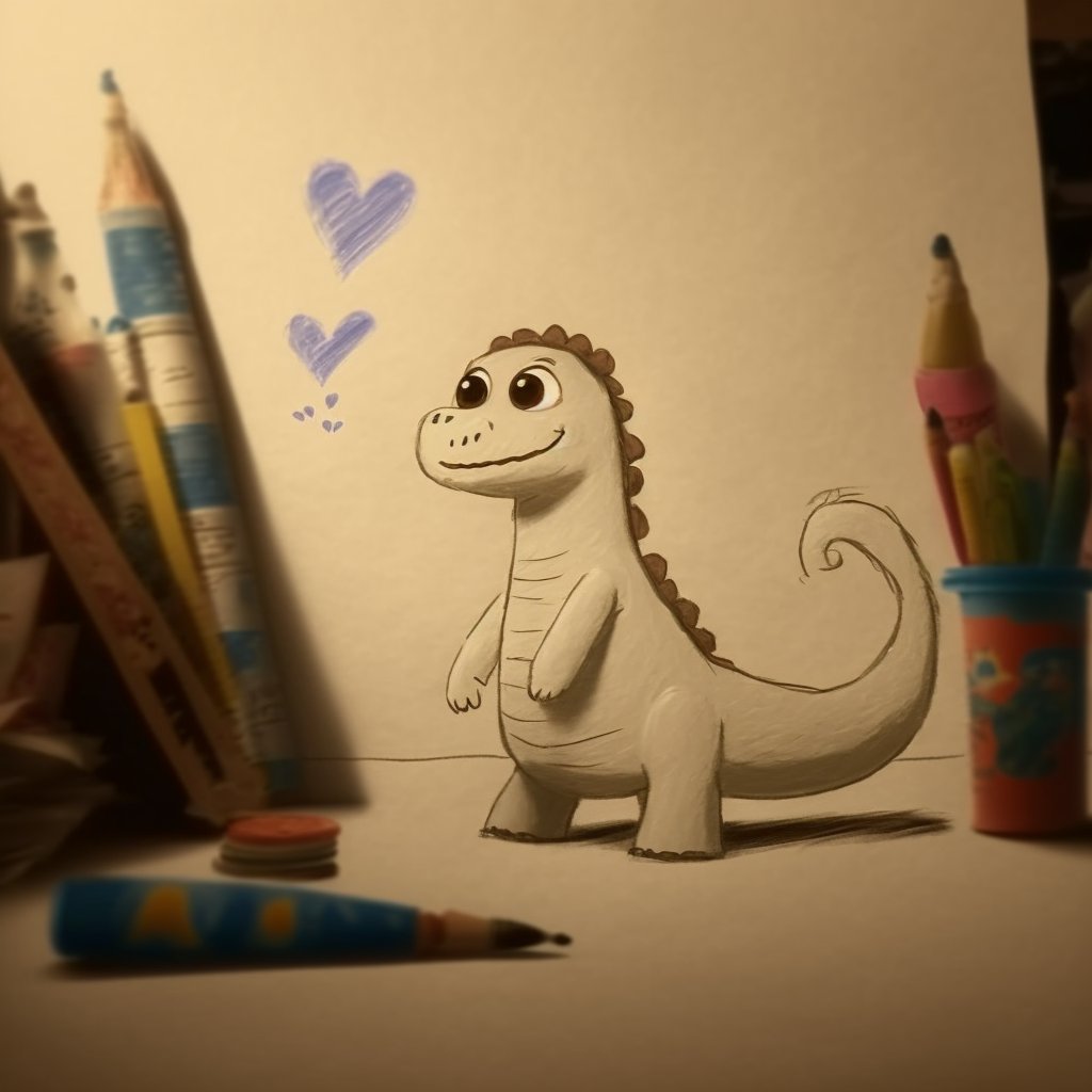 AI_ART__'s tweet photo. @raymongey added DinoSketch to https://t.co/yIj6cJBRWa #AIART #dinosaur #sketch #draw https://t.co/MpByudxe0n