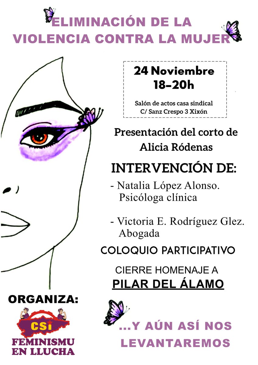 Esta tarde en el salón de actos de la casa sindical en Gijón