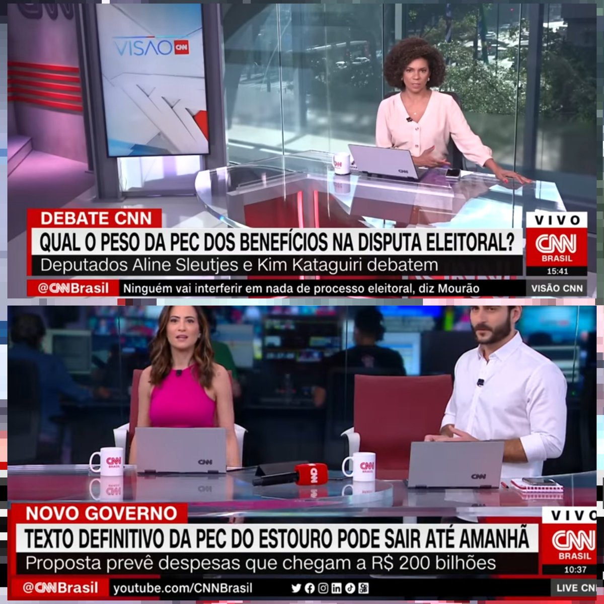 Compra de votos e flagrante violação da lei eleitoral: PEC DOS BENEFÍCIOS. 

Retomada dos serviços públicos para a população vulnerável: PEC DO ESTOURO.

~jornalismo imparcial~