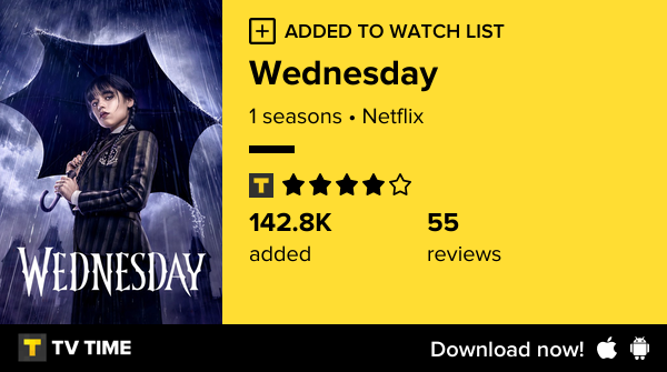 mxtherluv's tweet photo. I've just started following Wednesday https://t.co/kdms3d1EuE #tvtime https://t.co/AgLApi0AED