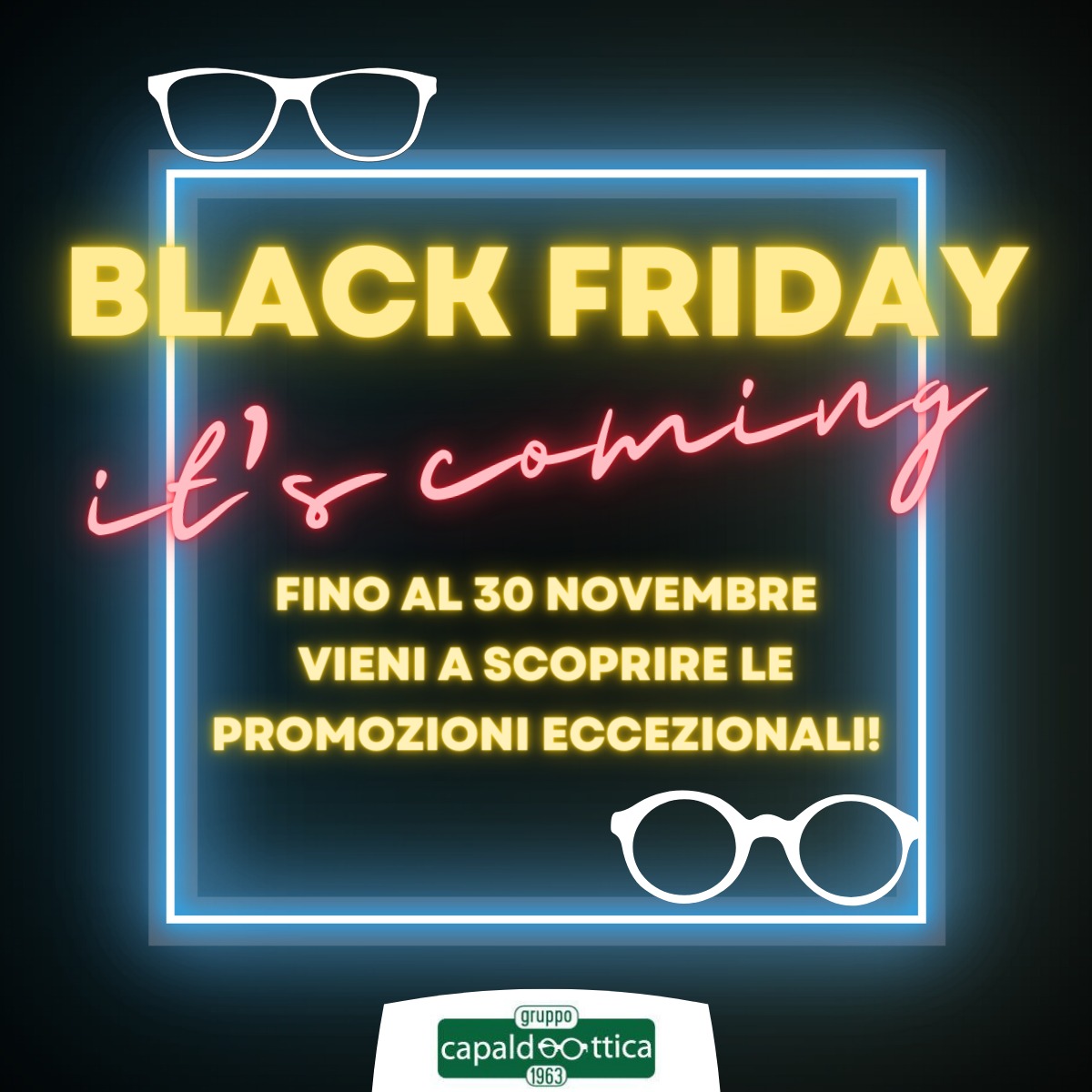 #blackfriday #occhiali