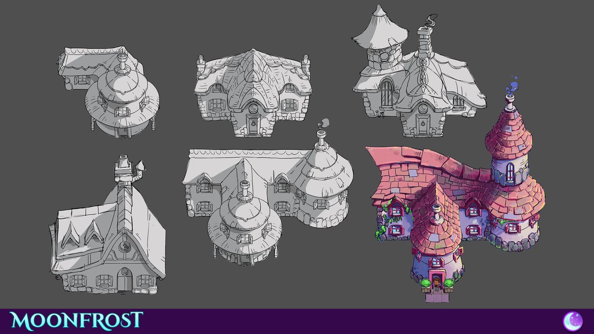 MoonfrostGame's tweet image. A little throwback to some building concepts. #gamedev #gamedesign #indiegamedev #gamer #rpg #farmsim #lifesim