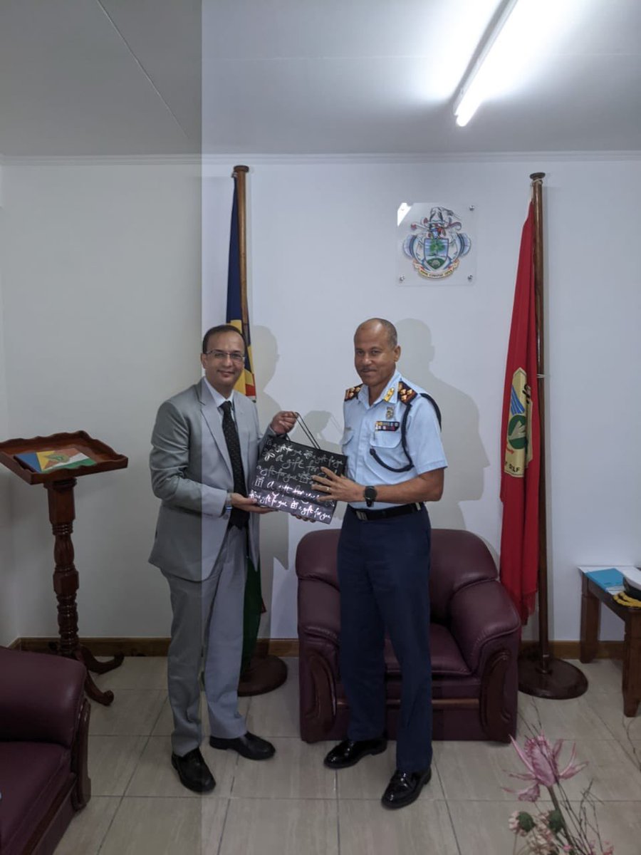 India in Seychelles tweet media