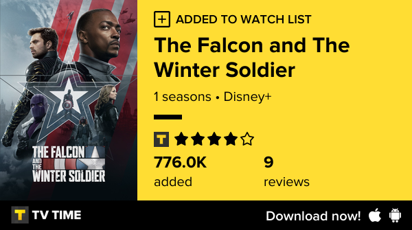 mxtherluv's tweet photo. I've just started following The Falcon and The Winter Soldier https://t.co/jsvncG5fxA #tvtime https://t.co/AUuVh8nHbw