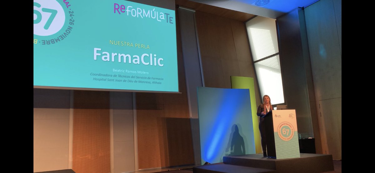 Empezando el @67CongresoSEFH de la mejor forma! <a href="/pilaralonsocas1/">pilar alonso castell</a> y #BeaRamos explicando el proyecto de seguridad del medicamento del Servicio de Farmacia de <a href="/althaiamanresa/">Fundació Althaia</a> en la Jornada de Técnicos! #sefh22 #SegPac #fusióndeTalento