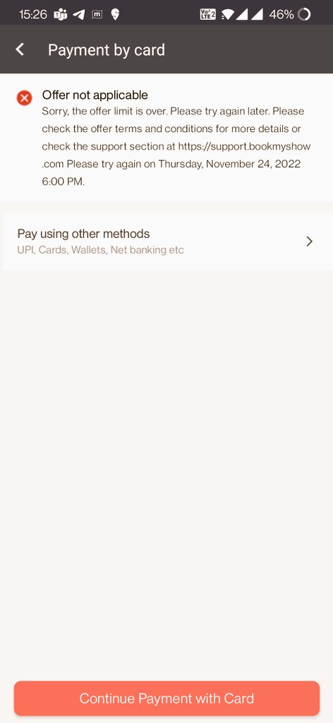 supriyo_mariner's tweet image. As promised tried but again it&apos;s not working. #falsecommitments to sell products caught red handed.
Screenshot for ref
