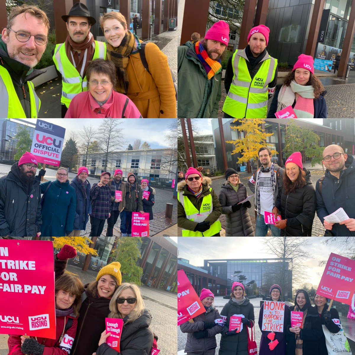 Amazing turnout for the Brookes #UCUstrike today. <a href="/ucu/">UCU</a> #ucuRISING