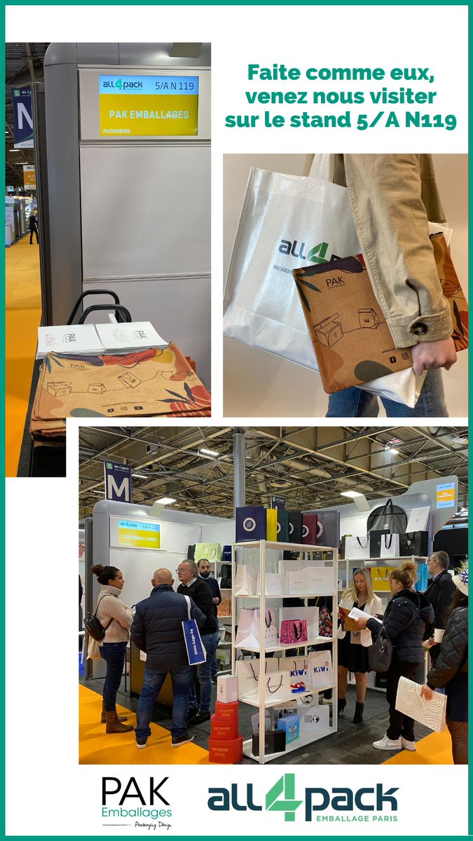 Pakemballages13's tweet image. Dernier jour au @ALL4PACK !

Confiez-nous vos projets #Packaging révolutionnaires

#pakemballages #packgingdesign