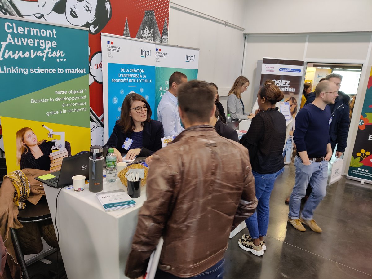 #Venezéchanger nous sommes présents toute la journée sur le salon Osez l'entreprise de la <a href="/ccipuydedome/">CCI Puy-de-Dôme Clermont Auvergne Métropole</a> 👋 L'occasion de parler avec nous de votre projet d'#entreprise #innovante et le développer ensemble 💪On vous attend au stand 23 !