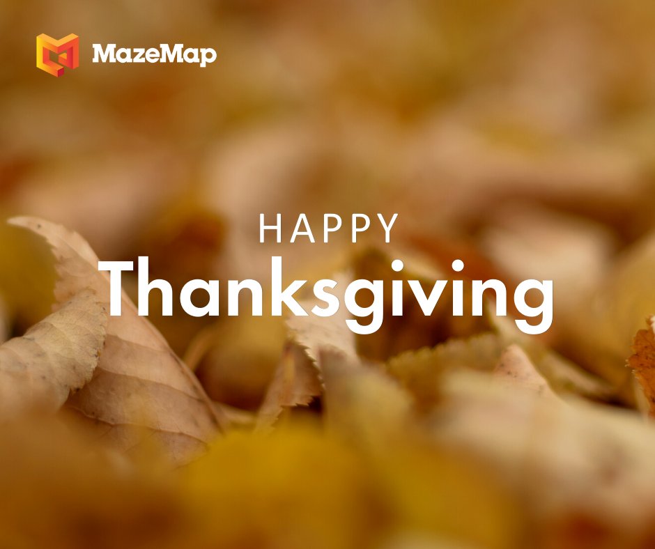 We’re thankful for having the opportunity to help patients, students, and employees around the world be less stressed! 🌎 #thanksgiving #indoormapping #indoorwayfinding