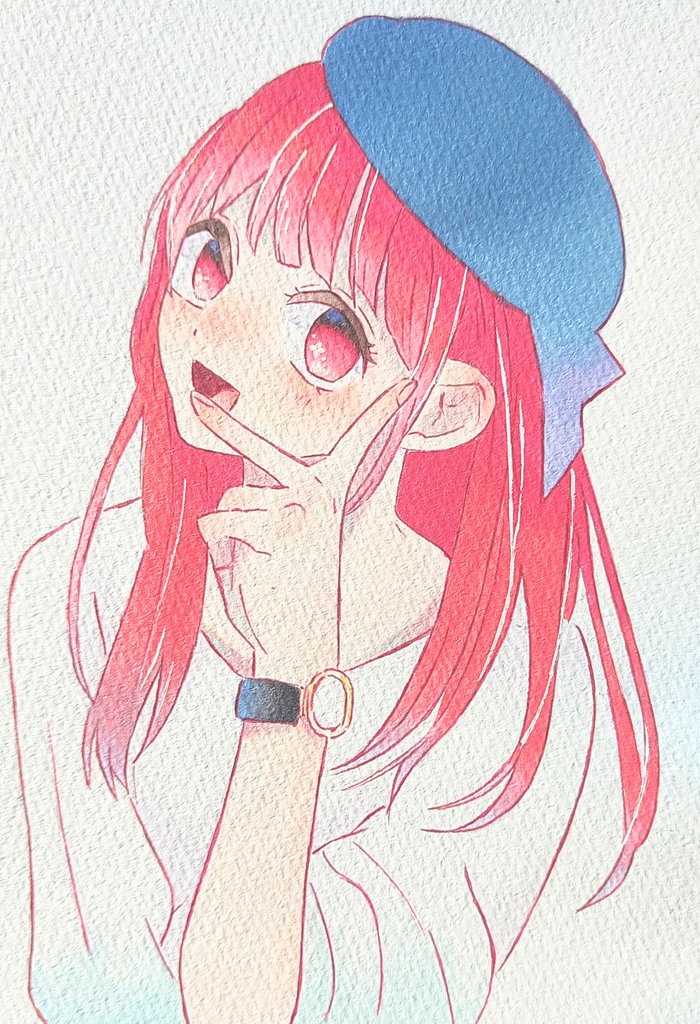 重曹を舐める天才子役ちゃん
久しぶりに模写しました✌️✌️ 
 #模写 #推しの子  #有馬かな
