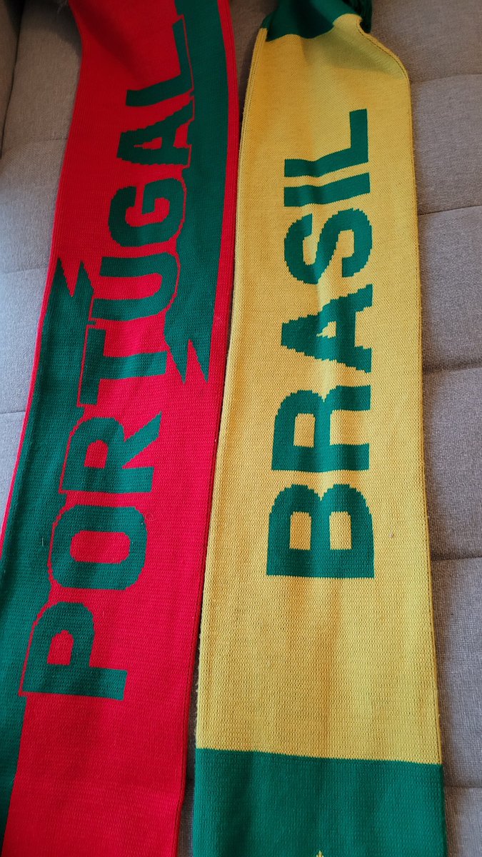 All the best to Brazil and Portugal today ⚽️💪 And I hope that Norway is also the next time.