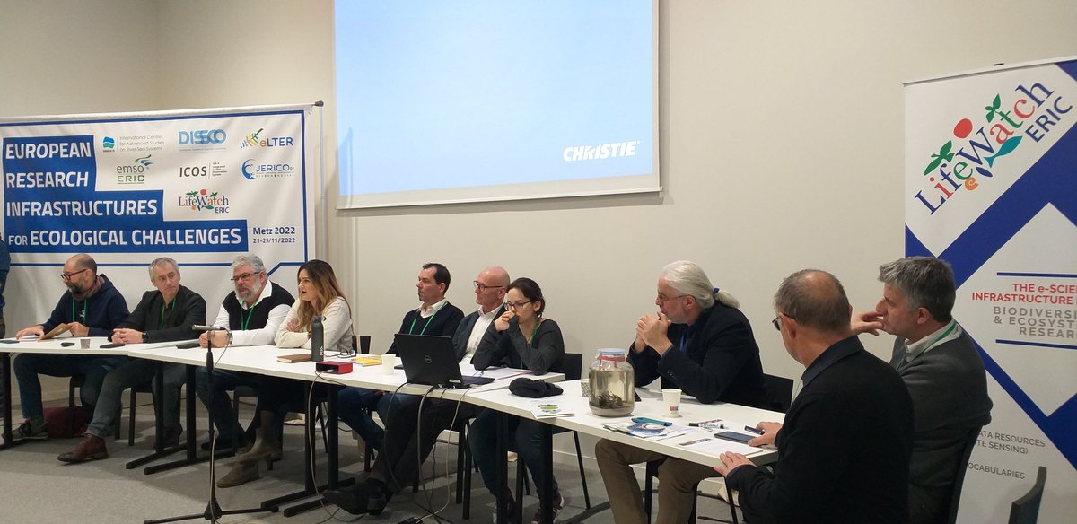 If you are in Metz <a href="/EuropeanEcology/">EEF</a>, don't miss the opportunity to join the discussion of our round table with ERIs <a href="/LifeWatchERIC/">LifeWatch ERIC</a> <a href="/eLTER_Europe/">eLTER</a> <a href="/EMSOeu/">EMSO ERIC</a> @DANUBIUS_PP <a href="/JERICORI/">JERICO Research Infrastructure</a> <a href="/ICOS_RI/">ICOS RI</a> <a href="/BiodiversaPlus/">Biodiversa+ (European Biodiversity Partnership)</a> <a href="/DiSSCoEU/">DiSSCo</a> <a href="/ENVRIcomm/">ENVRI community</a>