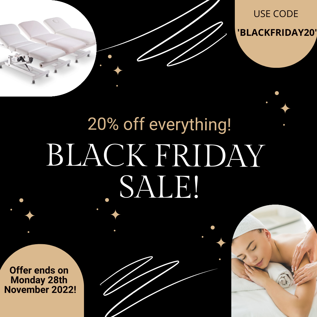 🖤 Avalon Couches Black Friday Sale 🖤

20% off everything using code 'BLACKFRIDAY20' at the checkout!

Offer ends on Monday, be sure not to miss this!

#avaloncouches #BlackFriday #blackfridaysale #sale #offer #electrictreatmentcouches #massage #treatmenttables #beautycouches