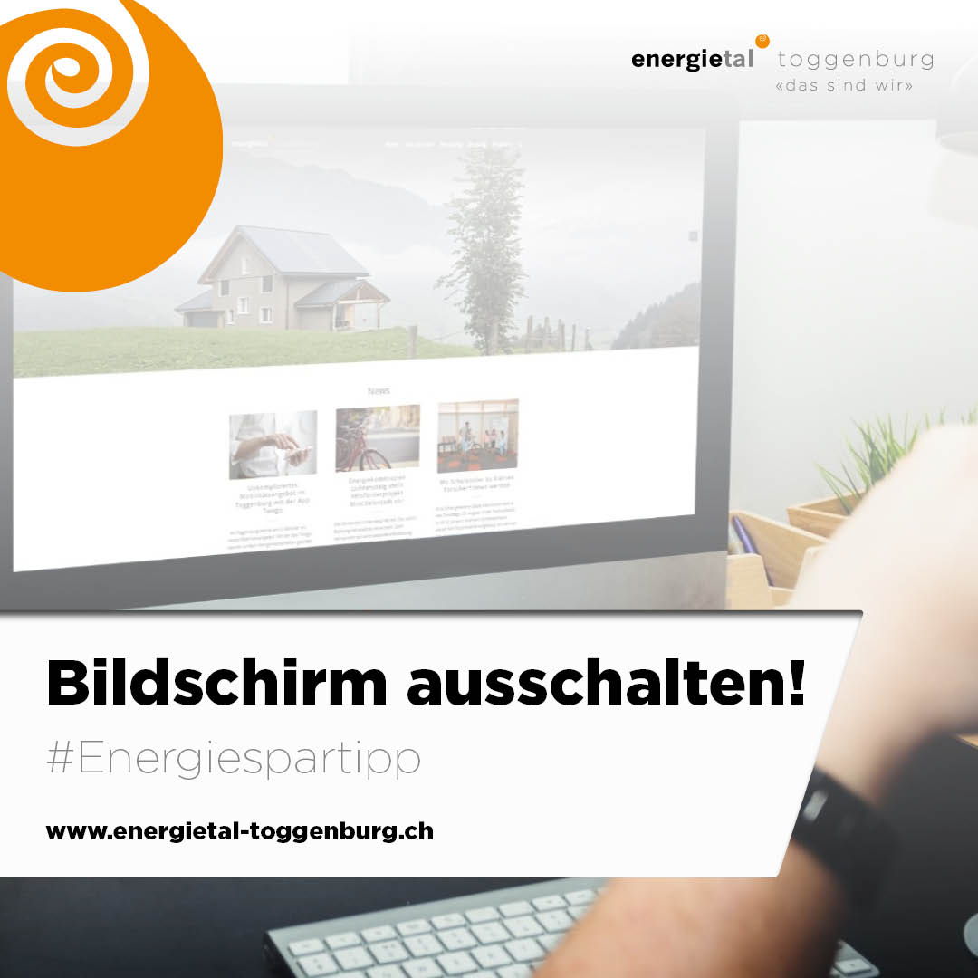 Ein kleiner Handgriff hilft beim Stromsparen. #Energiesparen