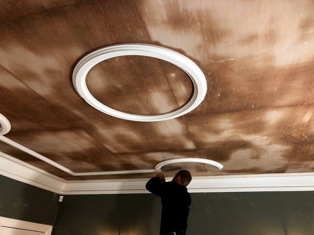 CSJbespoke's tweet photo. It takes a great deal of care to put together some of our work once it reaches it's home. Luckily our team are exceptionally talented!
#fibriousplaster #smallukbusiness #ornate #homerenovation #architecturephotos #plastering https://t.co/PoUgYwcjIC