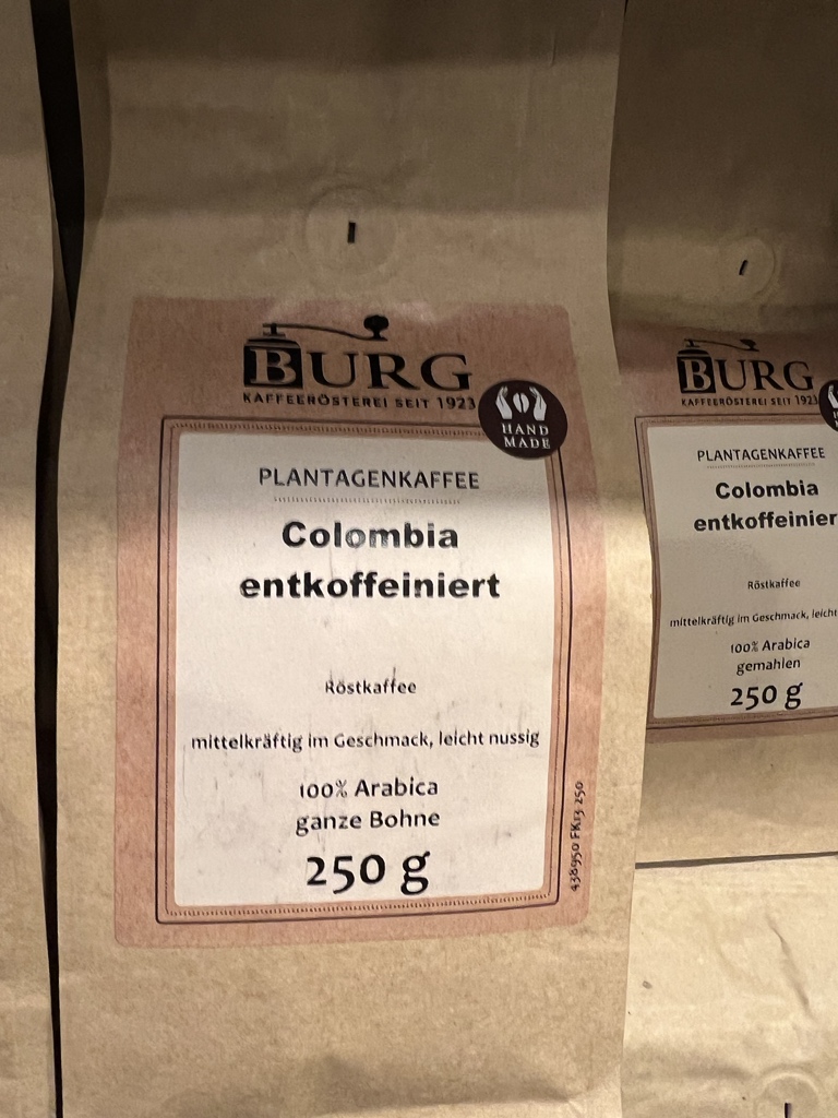 Columbianischer Kaffee!!!

Entkoffeiniert???

So kommen wir nicht zusammen