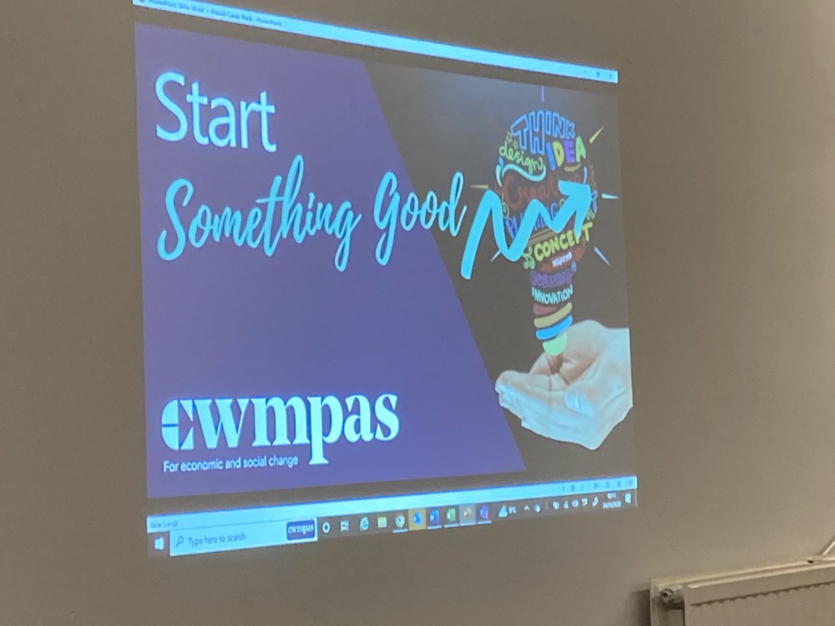In blustery Nevern today looking forward to ‘starting something good’ with <a href="/Cwmpas_Coop/">Cwmpas</a> colleagues  and many other #Pembrokeshire orgs. <a href="/CCPembs/">Community Connectors</a> <a href="/ClynfywF/">Clynfyw Care Farm</a> <a href="/Pembrokeshire/">PembrokeshireCC</a>