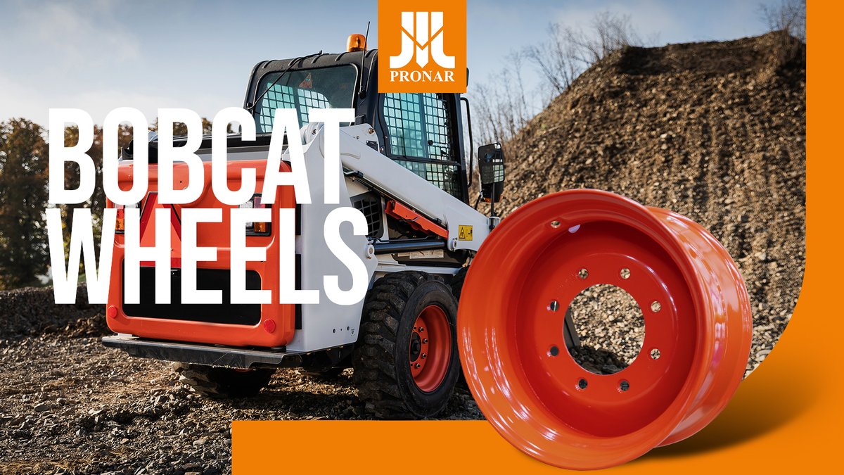 You can catch them lurking on the construction site like a bobcat, and they owe their agility to... our wheels 🐱 👤
Small skid-steer loaders from <a href="/BobcatCompany/">Bobcat Company</a> owe their maneuverability and reliability to their great construction and our wheels - e.g. those in size 8.25x16.5"