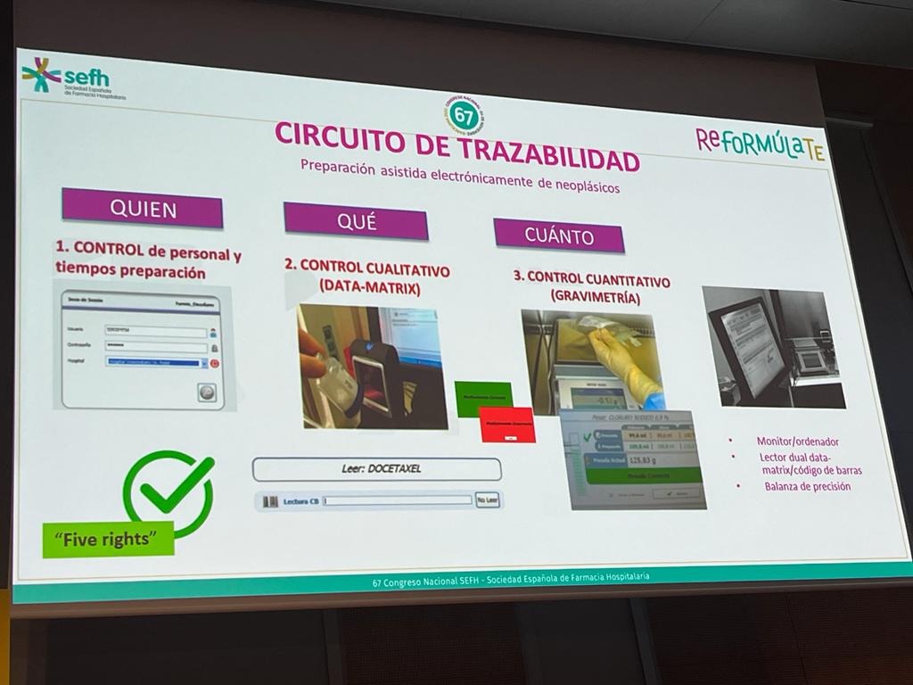 70 Congreso SEFH (@sefhcongreso) on Twitter photo Prácticas seguras. Mejora continua
Algunos ejemplos:
✅Manejo potasio IV - Siempre soluciones diluidas
✅ Antineoplásicos - Control cualitativo + cuantitativo (gravimétrico) con trazabilidad
Jornada de técnicos. <a href="/begotg77/">Begoña Tortajada</a> <a href="/FarmaNutriHCS/">Farmacia H.CostaSol</a> #sefh22 Prácticas seguras. Mejora continua
Algunos ejemplos:
✅Manejo potasio IV - Siempre soluciones diluidas
✅ Antineoplásicos - Control cualitativo + cuantitativo (gravimétrico) con trazabilidad
Jornada de técnicos. <a href="/begotg77/">Begoña Tortajada</a> <a href="/FarmaNutriHCS/">Farmacia H.CostaSol</a> #sefh22