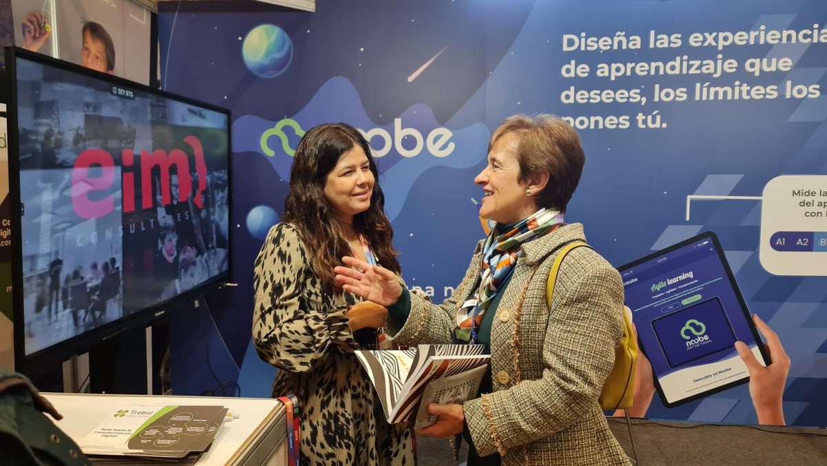 EIMConsultores's tweet photo. Un año más, acompañándoos en el Congreso de @ecatolicas. Estamos en el stand de Noobe (23-24) para ayudaros a alcanzar vuestros objetivos en la áreas de dirección, gestión e innovación pedagógica. https://t.co/GLiB1VMzhz