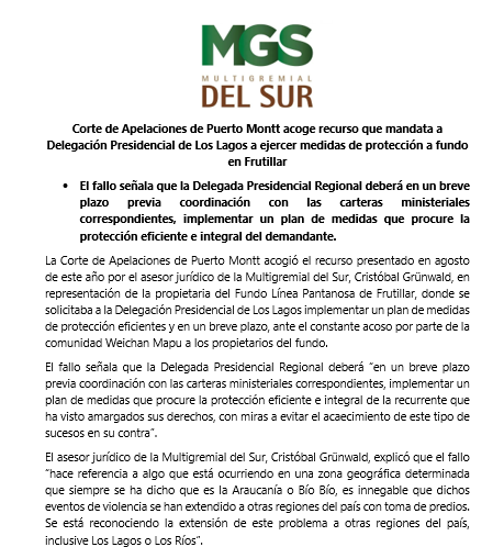Multigremial del Sur tweet media