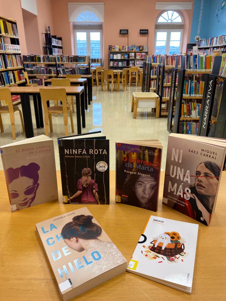 bibliodacoruna's tweet photo. De Fronte contra a Violencia de Xénero: libros e recursos dixitais na @bibliodacoruna
🔗https://t.co/5icC27nTlP
Entra na #ebibliodacoruna https://t.co/n2GxkoPri4
#defronte #25N https://t.co/05otD6S1WA