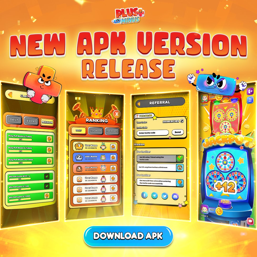 Plus Minus Game tweet media