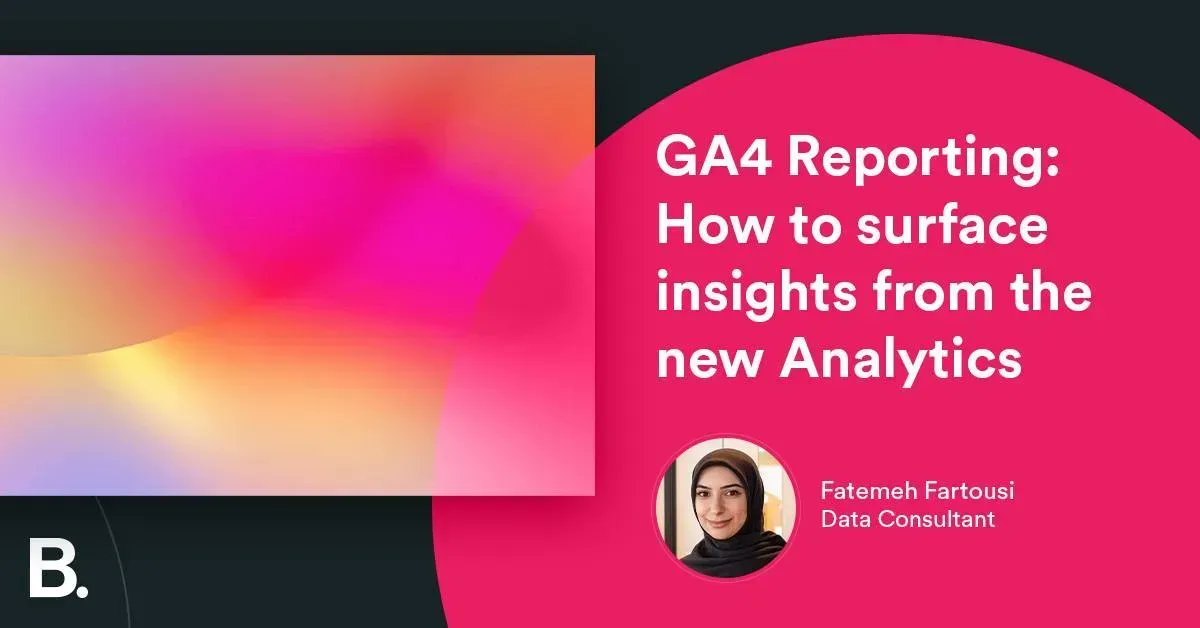 If you are switching over or already on board with GA4, discover the new reporting features and supporting tools to get your reporting ahead of the game.  
buff.ly/3AHQslu
