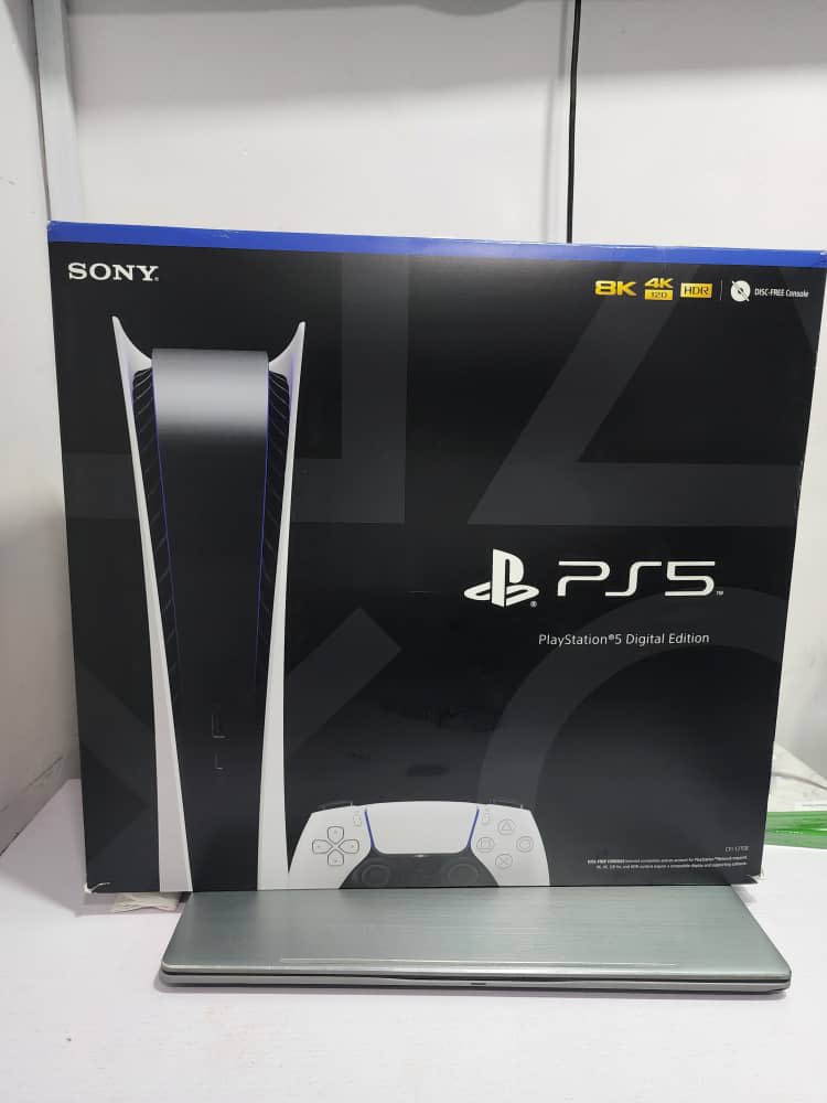 Brand New Sealed 
Sony Playstation 5 
Digital Edition 
With Installed games (Fifa 23 + other 8 ganes)

Price - NGN570,000  ( save over 100k ) 
.
Send a dm https://t.co/HX9ERUsitO